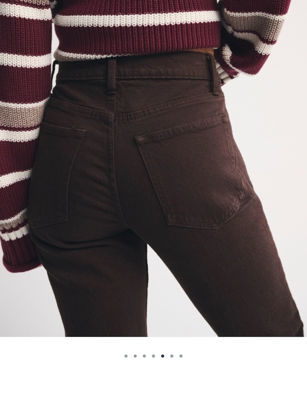 Abercrombie & Fitch High-Rise Brown Women’s Jeans